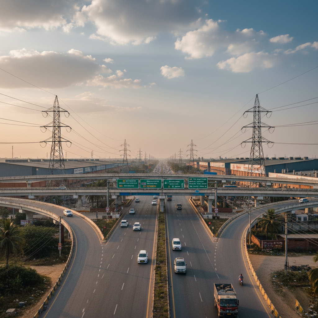 Industrial plots near KMP KGP Expressway Palwal